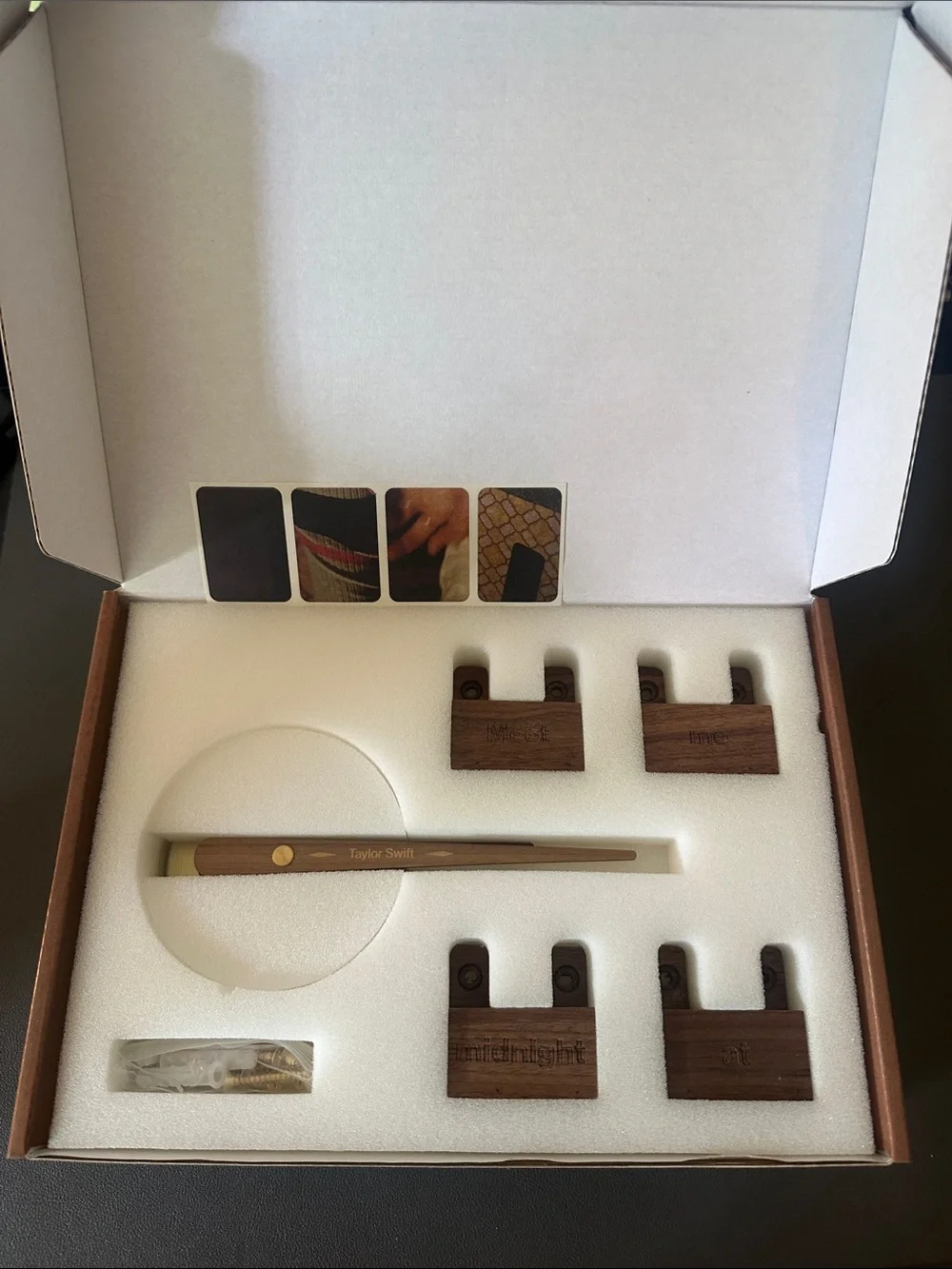 Taylor Swift TS Midnights CD Clock Complete Set NEW